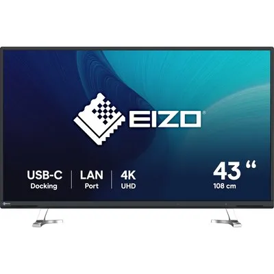 EIZO Flexscan EV4340X-BK 42.5 Zoll 4K (UHD) IPS LED 16:9 60 Hz Monitor