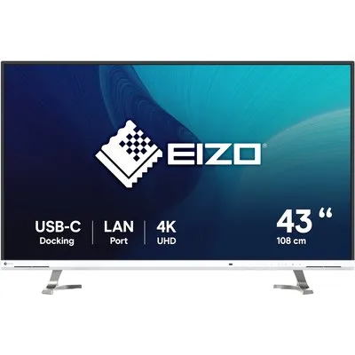 EIZO Flexscan EV4340X-WT 42.5 Zoll 4K (UHD) IPS LED 16:9 60 Hz Monitor