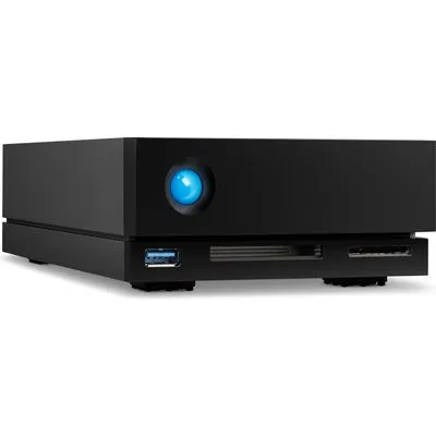 LaCie 1big Dock 24 TB Thunderbolt 3 Schwarz externe Festplatte HDD