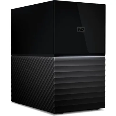 WD My Book Duo 16 TB 3.5 Zoll USB-C 3.0 (5Gb/​s) Schwarz externe Festplatte HDD