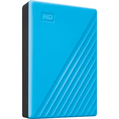WD My Passport 6 TB 2.5 Zoll USB 3.0 Micro-B (5Gb/​s) Blau externe Festplatte HDD
