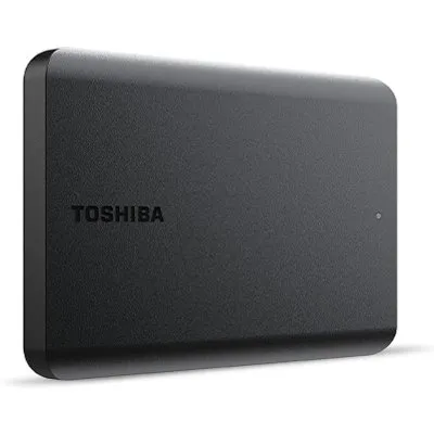 Toshiba Canvio Basics 1 TB 2.5 Zoll USB 3.0 Micro-B (5Gb/​s) Schwarz externe Festplatte HDD