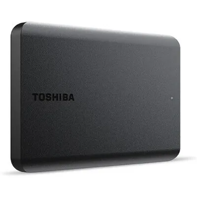 Toshiba Canvio Basics 2 TB 2.5 Zoll USB 3.0 Micro-B (5Gb/​s) Schwarz externe Festplatte HDD