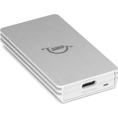 OWC Envoy 1 TB USB-C 3.1 (10Gb/​s) Silber externe Festplatte SSD