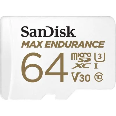 SanDisk Max Endurance microSDXC 64 GB Speicherkarte Kit