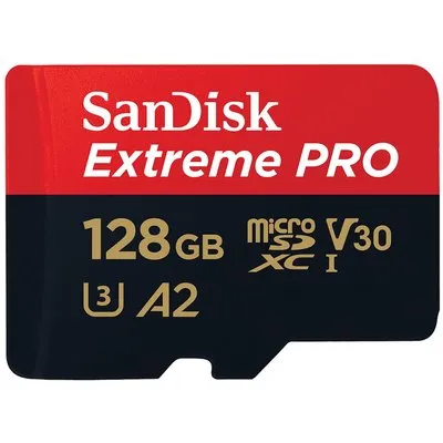 SanDisk Extreme Pro 128 GB microSDXC UHS-I-Speicherkarte bis 200 MB/s
