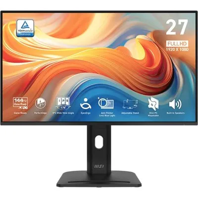 MSI Pro MP275PGDE E14 27 Zoll Full HD IPS LED 16:9 144 Hz Office Monitor