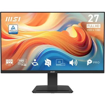 MSI PRO MP273DE E14A 27 Zoll Full HD IPS Office Monitor 144Hz 16:9 DP/HDMI/VGA