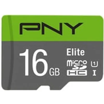 PNY Elite 16GB microSDHC Speicherkarte (C10, Class 1 (U1), UHS-I)
