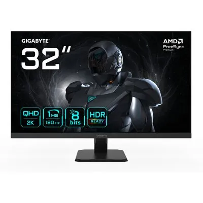 GIGABYTE GS32QA 31.5 Zoll WQHD Fast IPS LED 16:9 180 Hz Gaming Monitor