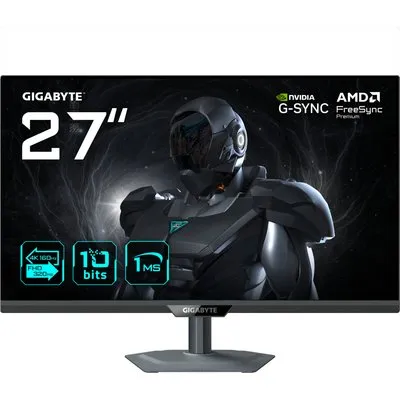 GIGABYTE G27UP 27 Zoll 4K (UHD) / FHD (DualMode) Fast IPS Gaming Monitor 16:9 DP/HDMI/USB-C 160Hz/320Hz