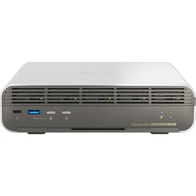 QNAP TBS-h574TX Thunderbolt™ 4 All-Flash NAS – Intel® Core™ i5, 5x E1.S NVMe SSD, 10GbE Netzwerk & QuTS hero