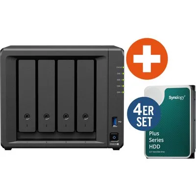 Synology Diskstation DS925+ NAS System 4-Bay 16 TB inkl. 4x 4 TB Synology HDD HAT3300-4T