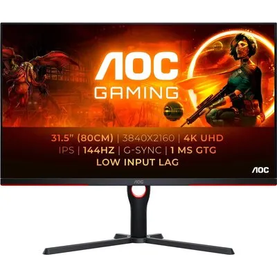 AOC AGON U32G3X 31.5 Zoll 4K (DCI) IPS LED 16:9 144 Hz Gaming Monitor
