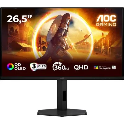 AOC Q27G4SDR 26.7 Zoll WQHD QD-OLED 16:9 360 Hz Gaming Monitor