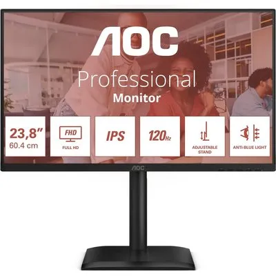 AOC 24E4U 23.8 Zoll Full HD IPS LED 16:9 120 Hz Office Monitor