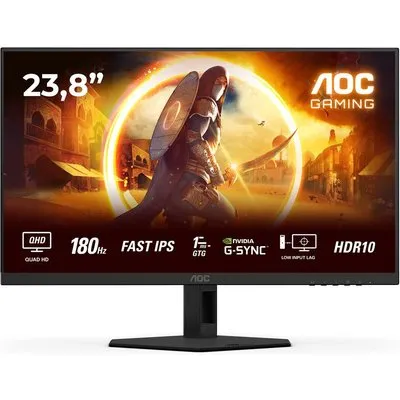 AOC Q24G4RE 23.8 Zoll WQHD Fast IPS LED 16:9 180 Hz Gaming Monitor