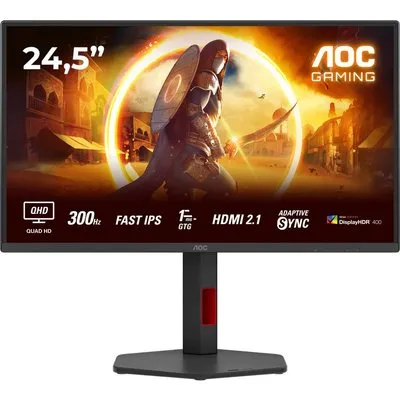 AOC Q25G4SR 24.5 Zoll WQHD Fast IPS LED 16:9 300 Hz Gaming Monitor
