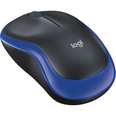 Logitech M185 Kabellose Maus Blau