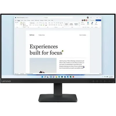 Lenovo L24-4e 23.8 Zoll Full HD IPS LED 16:9 100 Hz Monitor