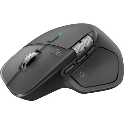 Logitech MX Master 4 Grafit Kabellose Desktop Maus | Haptisches Feedback, Actions Ring Buttom, Logi Bolt USB-C (2.4GHz), Bluetooth, Unterstützt Logi Options+