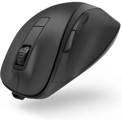 Hama 00173032 Optische 6-Tasten-Funkmaus MW-500 Recharge, Akku, ergonomisch, Schwarz
