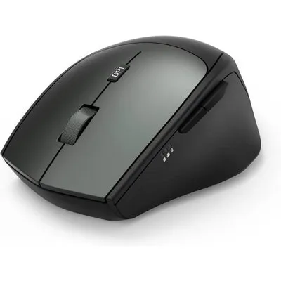 Hama 00182616 Optische 6-Tasten-Funkmaus MW-600, Dual-Modus mit USB-C/USB-A, Schwarz