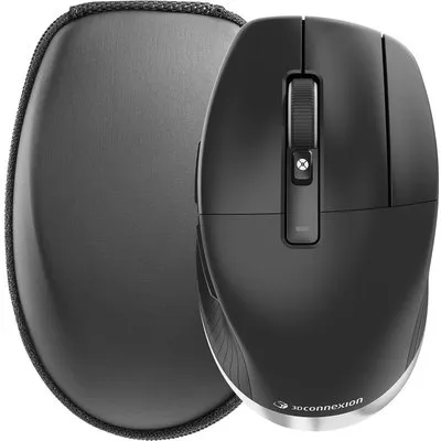 3Dconnexion CadMouse Pro Wireless Schwarz (Rechtshändig), Bluetooth, USB-C für Windows & macOS