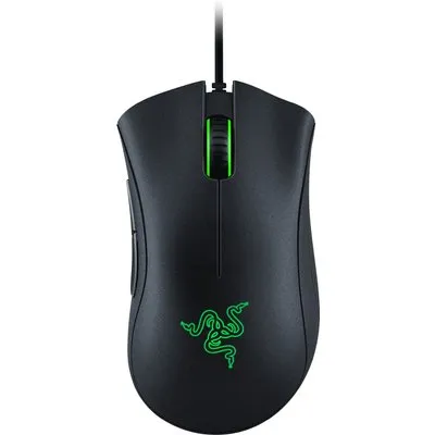 RAZER DeathAdder Essential Schwarz Gaming Maus, USB-A, 6400 DPI, 5 Hyperesponse-Tasten