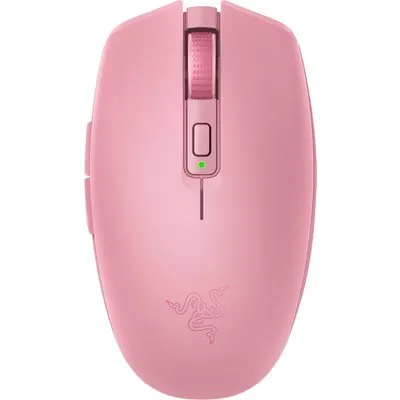 RAZER Orochi V2 HyperSpeed (2026) Gaming-Maus Quartz-/Rosa, kabellos, Bluetooth, 2.4 Ghz Empfänger, bis zu 1100 Stunden Batterielaufzeit