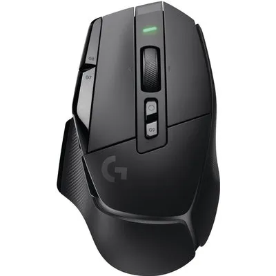 Logitech G G502 X LIGHTSPEED Wireless Gaming Maus Schwarz – HERO 44K Sensor, LIGHTFORCE Switches, 13 Tasten, USB-C, 140 Std. Akkulaufzeit