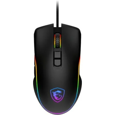MSI FORGE GM300 Schwarz Gaming-Maus, kabelgebunden, USB-A, 7200 DPI