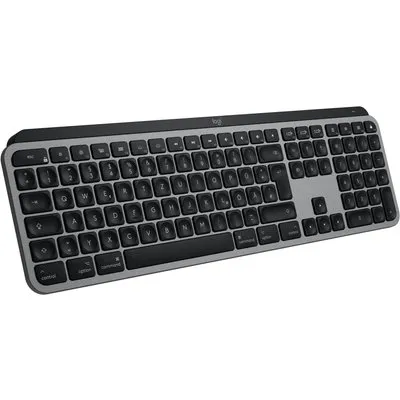 Logitech MX Keys S for Mac, Space Grey - Multi-Device-Tastatur für macOS und iPadOS