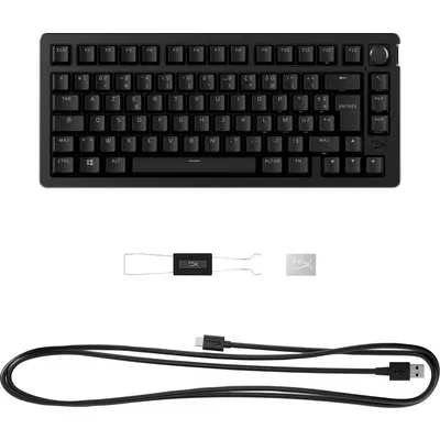 HyperX Alloy Rise 75 Mechanische Gaming-Tastatur HX Red (DE-Layout)