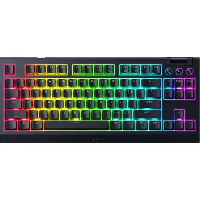 RAZER BlackWidow V4 Tenkeyless (TKL) Hyperspeed Gaming Tastatur | Hot-Swap, Orange Tactile Switches Gen-3, Razer Chroma™ RGB