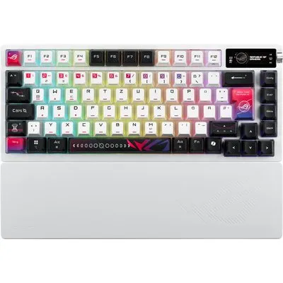 ASUS ROG Azoth X 75% Wireless Custom-Gaming-Tastatur, Hot-Swap, ROG NX V2-Switches