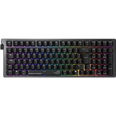 ASUS ROG Strix Morph 96 WL Gaming-Tastatur, kabellos, Bluetooth, Hot-Swap-fähig, ROG NX Switches