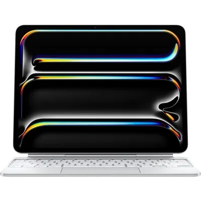 Apple Magic Keyboard für 13" iPad Pro (M4) weiß deutsches Layout