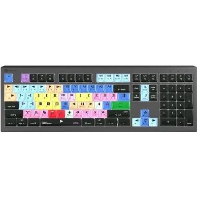 LogicKeyboard Astra 2 Avid Media Composer Mac, USB, DE mit Tastaturbeleuchtung