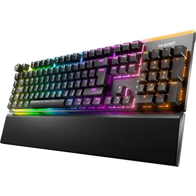 Be quiet! LIGHT MOUNT SILENT TACTILE Kabelgebundene Gaming Tastatur schwarz