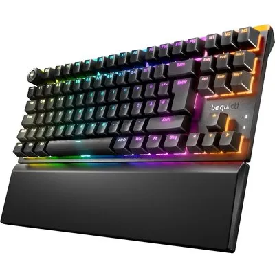Be quiet! LIGHT MOUNT TKL SILENT TACTILE Kabelgebundene Gaming Tastatur schwarz