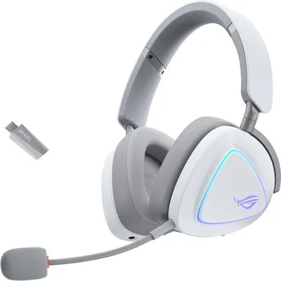 ASUS ROG Delta II Wireless RGB Gaming Headset Weiß - Bluetooth/2,4 GHz/Klinke