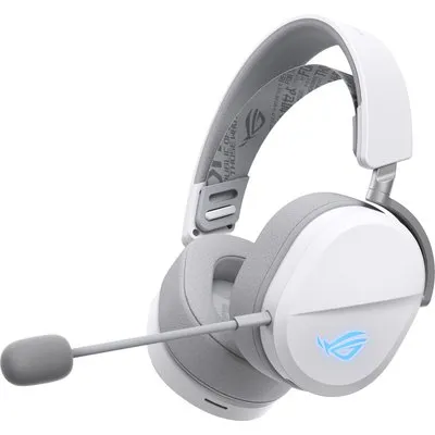 ASUS ROG Pelta Gaming-Headset Weiß, kabellos, Bluetooth, 2.4 Ghz Dongle, RGB, USB-C