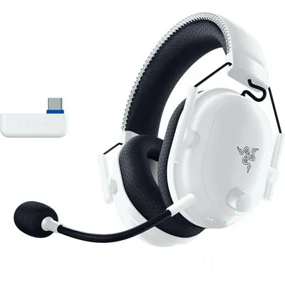 Razer Blackshark V2 Pro for PlayStation Weiß Wireless Esports Headset | PlayStation-Series, 2.4Ghz, Bluetooth, USB-C