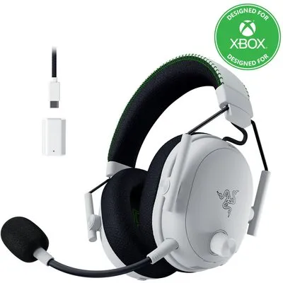 RAZER Blackshark V3 Pro for Xbox Weiß Wireless ANC Esport Headset | Xbox-Series, Hybrid ANC, 2.4Ghz, Bluetooth, USB-C, 3.5 mm Klinke