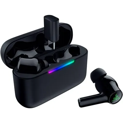 RAZER Hammerhead V3 HyperSpeed Schwarz In-Ear-Headsets/ Kopfhörer, ANC, Ladecase, Bluetooth 6.0, 2.4 Ghz Dongle, THX Spatial Audio