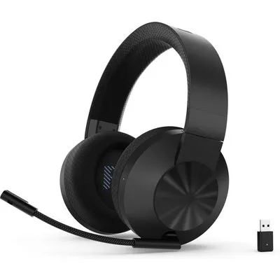 Lenovo Legion H600 Gaming Headset Schwarz, kabellos, 2.4 Ghz Dongle, 3.5mm Klinke, Geräuchunterdrückung