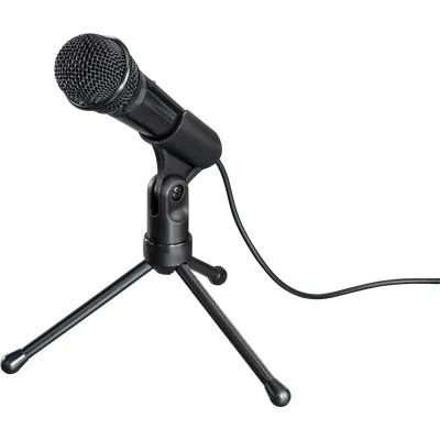 Hama MIC-P35 Allround Mikrofon für PC und Notebook 3,5mm Klinke