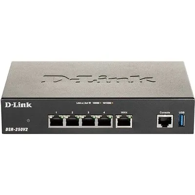 D-Link DSR-250V2/E Wireless VPN Security Router