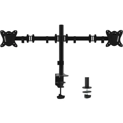 EQUIP 650152 13"-27" Bewegliche Dual Monitor/LCD-Tischhalterung